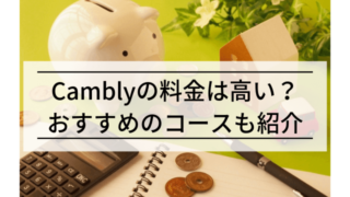 【実践者が語る】Camblyの料金は高い？かかる費用を徹底解説！